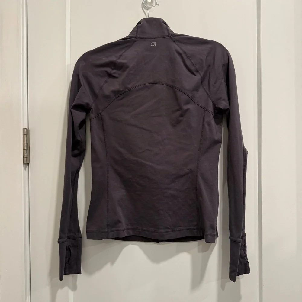 GapBody Vintage Gray Zip Up Athletic Jacket - Picture 9 of 10